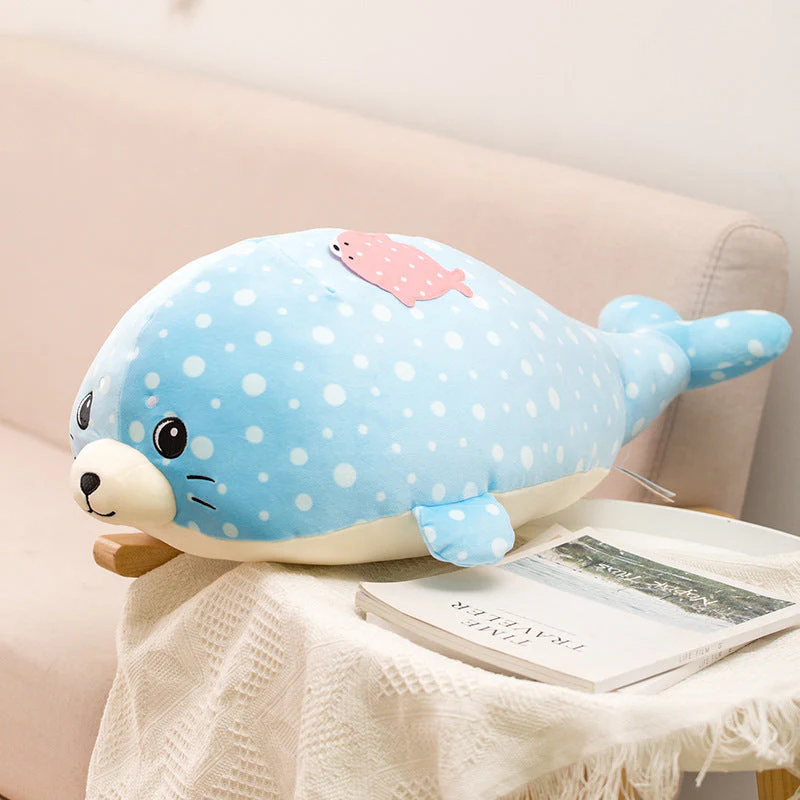 Cute Soft Whale Shark Dolphin Pillow Plush Toy Creative Marine Animal Doll - Image 3