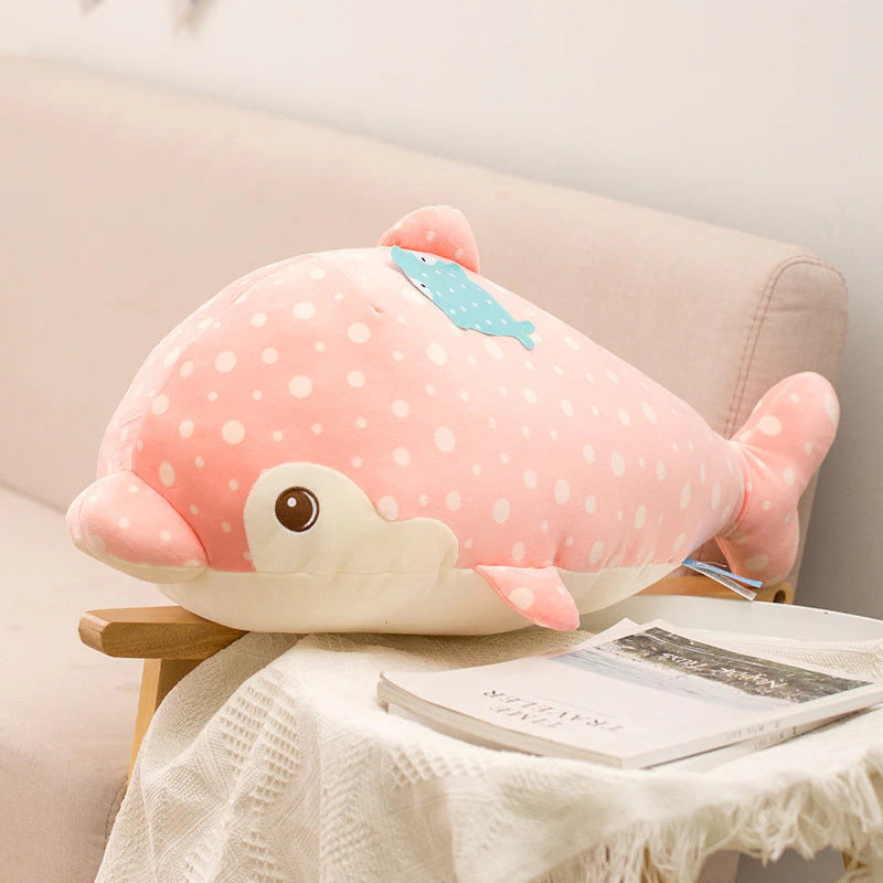 Cute Soft Whale Shark Dolphin Pillow Plush Toy Creative Marine Animal Doll - Image 4