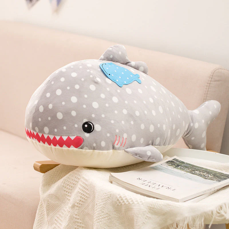 Cute Soft Whale Shark Dolphin Pillow Plush Toy Creative Marine Animal Doll - Image 5