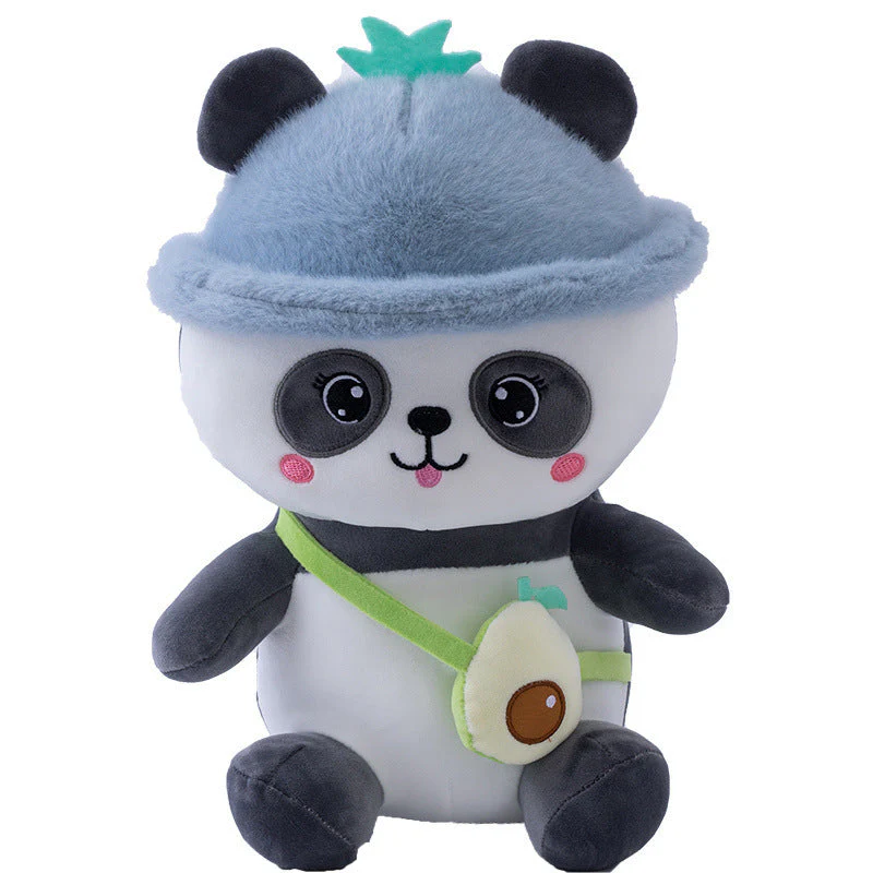 Cute Strawberry Pig Doll Pillow Cartoon Plush Toy - Image 2