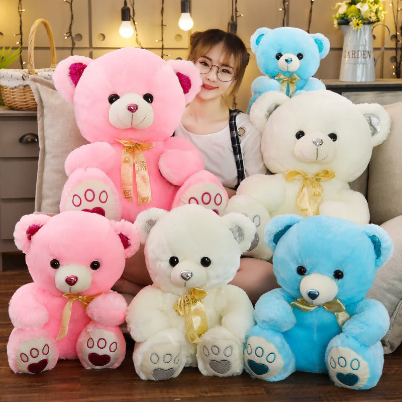 Cute Teddy Bear Doll Plush Toys Girly Heart - Image 4
