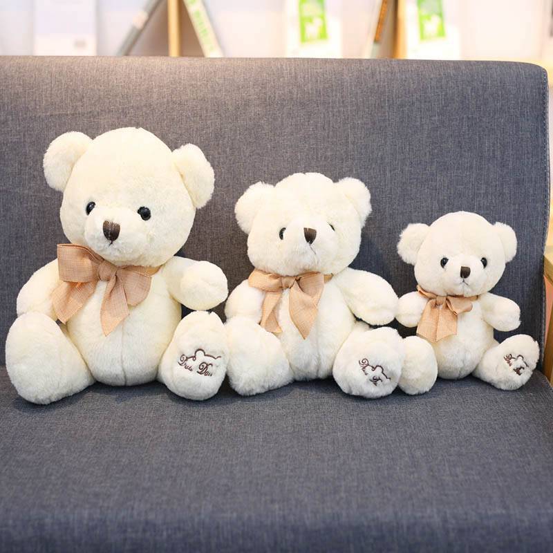 Cute Teddy Bear Plush Toy Hug Bear Doll Butterfly Bow Tie Bear Doll Ragdoll Girl Birthday Gift - Image 2