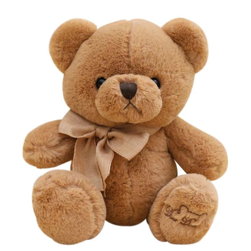 Cute Teddy Bear Plush Toy Hug Bear Doll Butterfly Bow Tie Bear Doll Ragdoll Girl Birthday Gift - Image 3