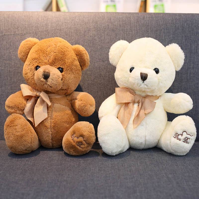 Cute Teddy Bear Plush Toy Hug Bear Doll Butterfly Bow Tie Bear Doll Ragdoll Girl Birthday Gift - Image 5