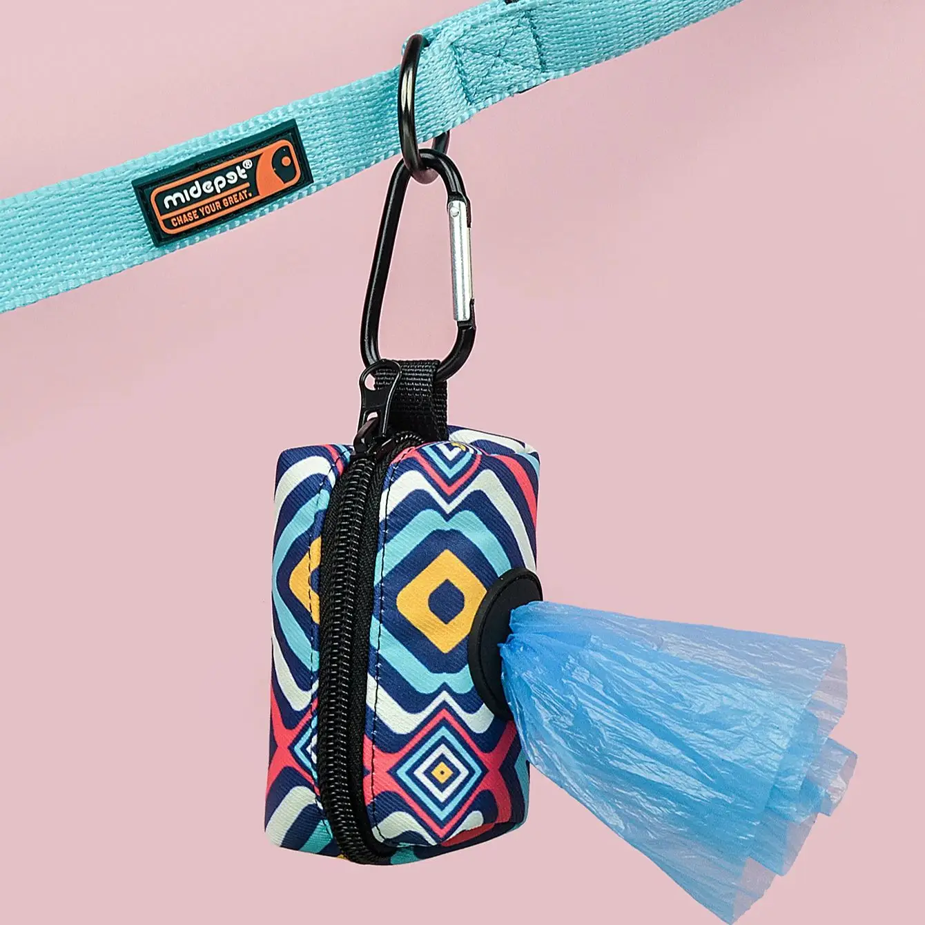 Cute Valentine’s Day Pet Poop Bag Holder – Clip-On Dispenser for Dog Leash (Bags Not Included) - Image 3