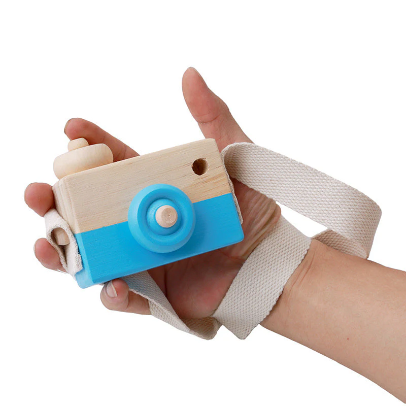 Cute Wooden Camera Toys Baby Kid Hanging Photography Prop Decoration Educational Outdoor Activity Toy Children's Day Happy Gift - Image 11