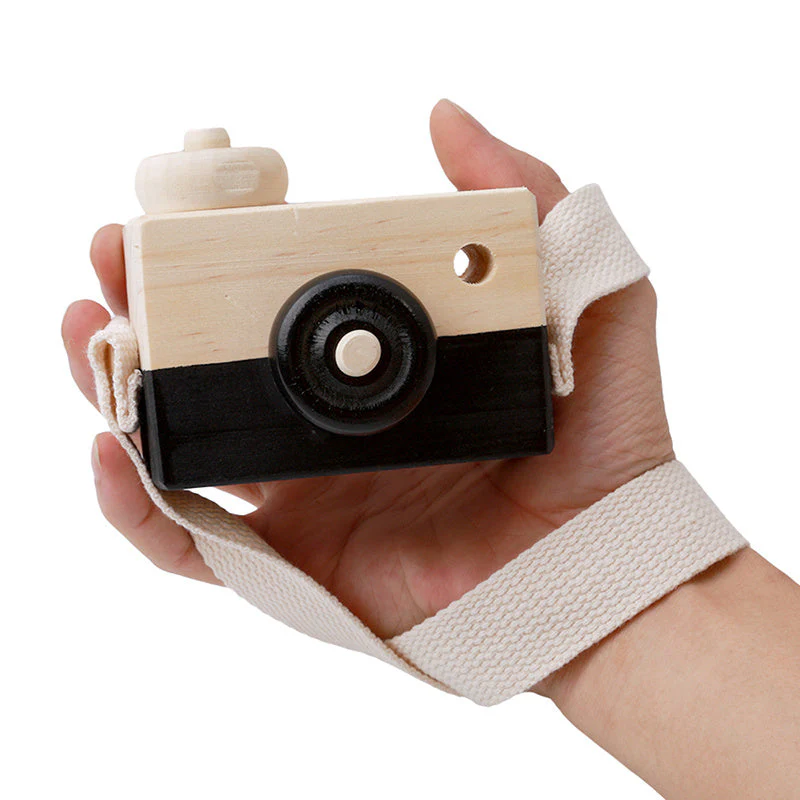 Cute Wooden Camera Toys Baby Kid Hanging Photography Prop Decoration Educational Outdoor Activity Toy Children's Day Happy Gift - Image 13