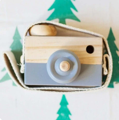 Cute Wooden Camera Toys Baby Kid Hanging Photography Prop Decoration Educational Outdoor Activity Toy Children's Day Happy Gift - Image 15