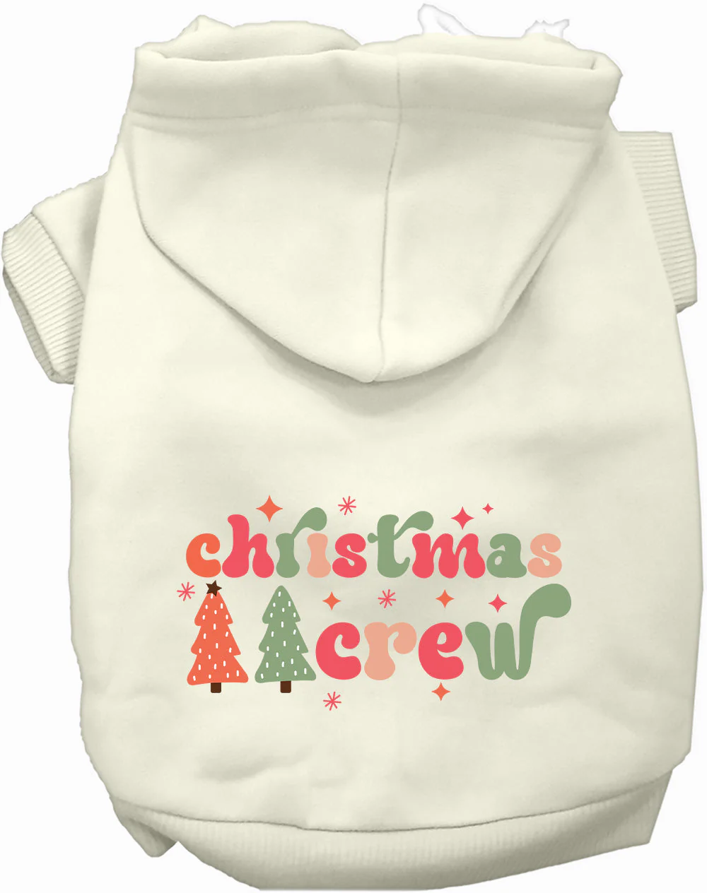 Cutesy Christmas Crew Pet Hoodie - Image 3