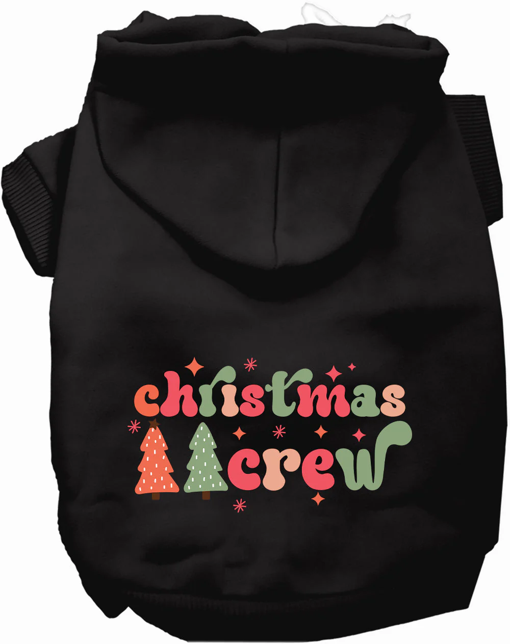 Cutesy Christmas Crew Pet Hoodie - Image 5