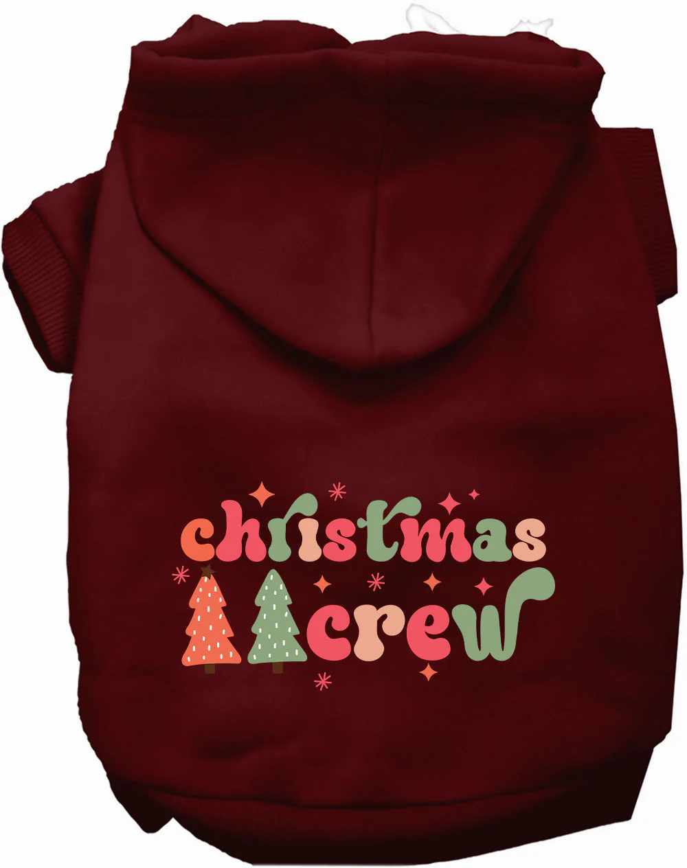 Cutesy Christmas Crew Pet Hoodie - Image 9