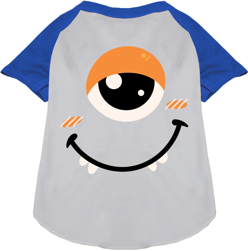 Cycantalope Monster Costume Pet Raglan Shirt - Image 3