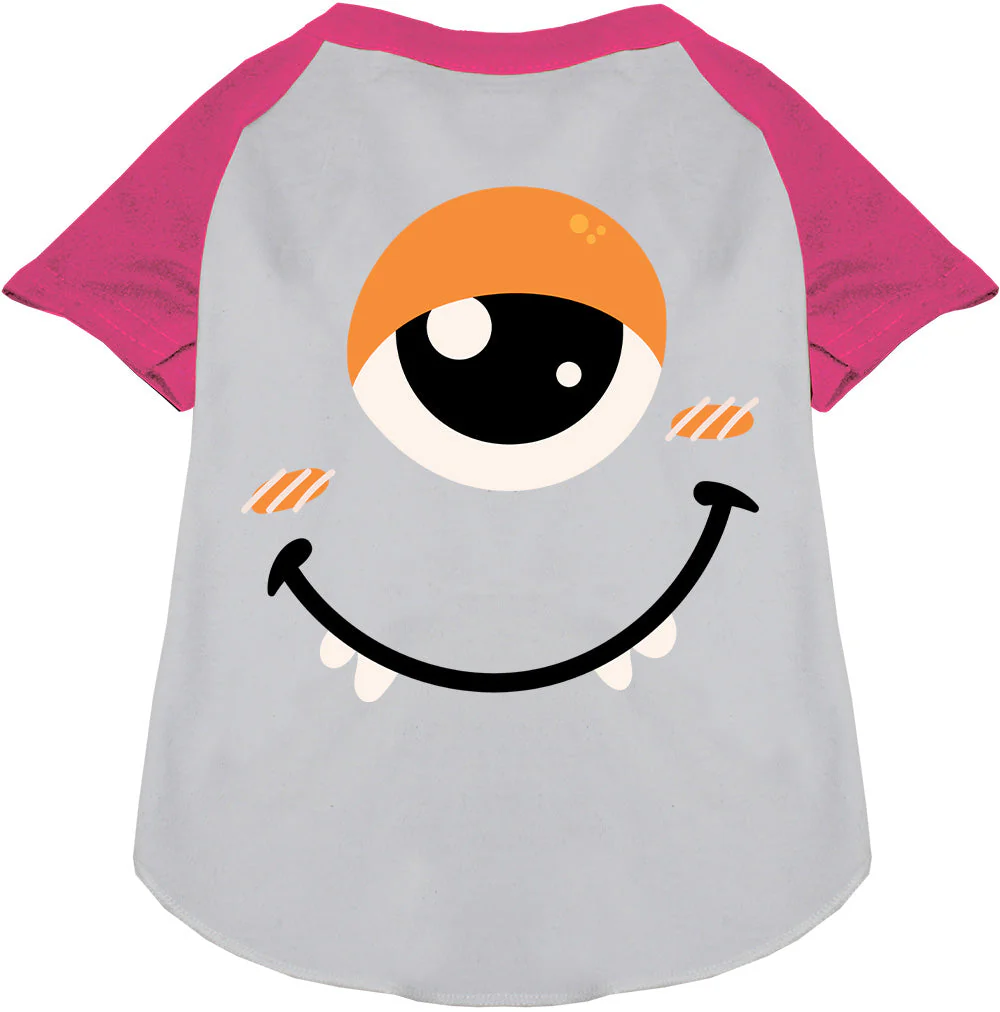Cycantalope Monster Costume Pet Raglan Shirt - Image 4