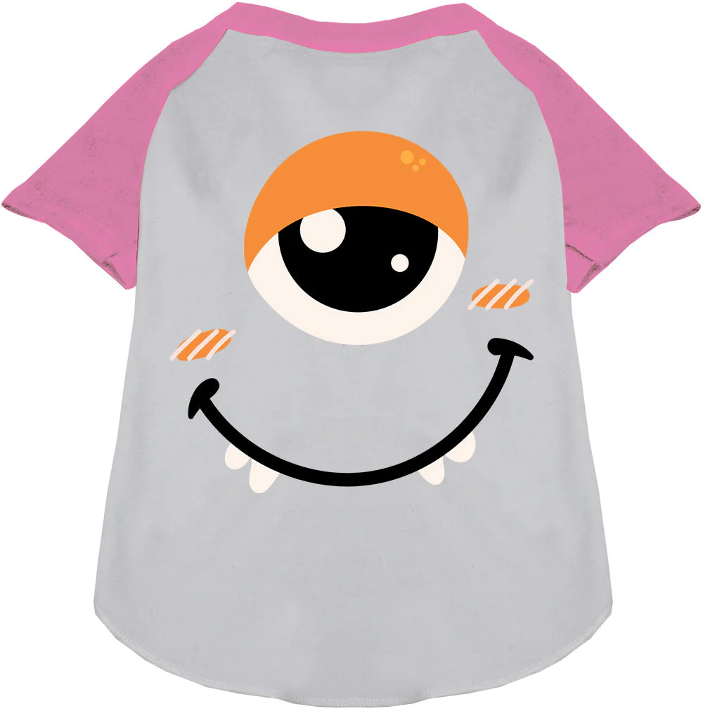 Cycantalope Monster Costume Pet Raglan Shirt - Image 5
