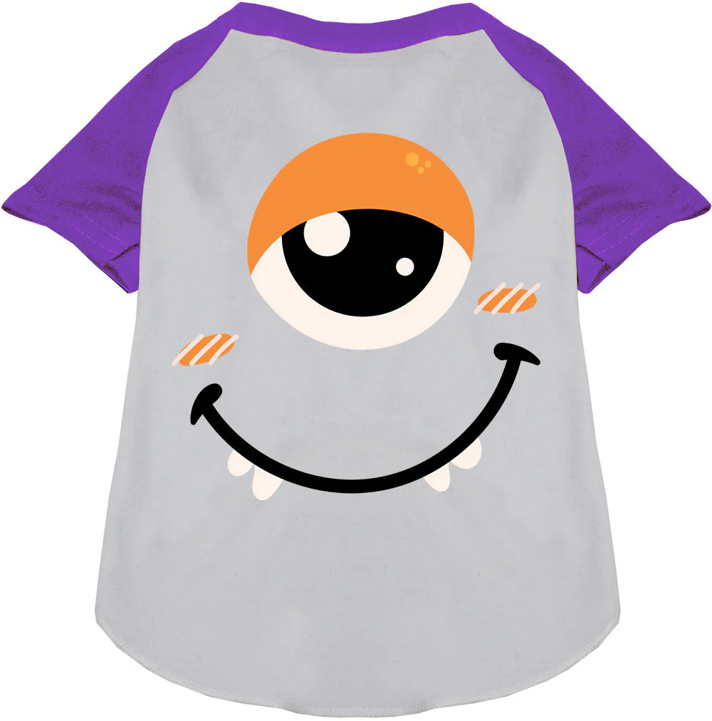 Cycantalope Monster Costume Pet Raglan Shirt - Image 6