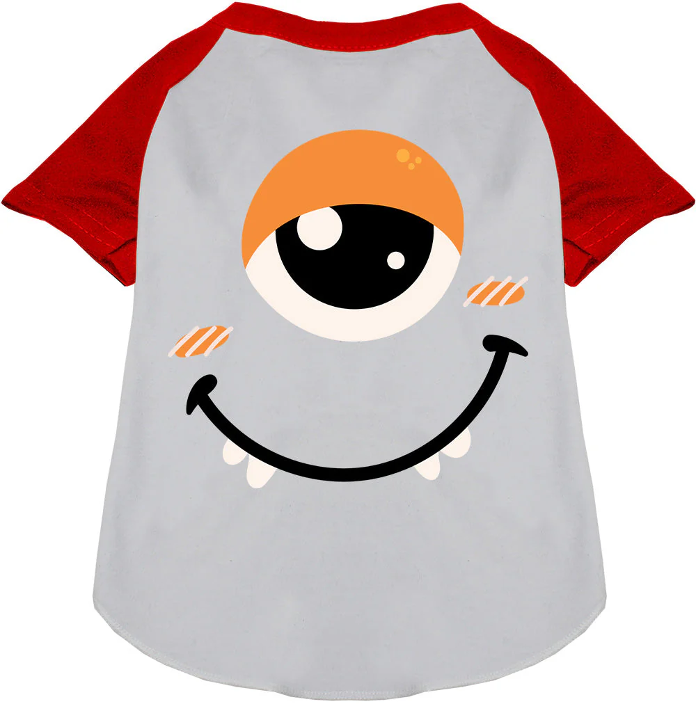 Cycantalope Monster Costume Pet Raglan Shirt - Image 7