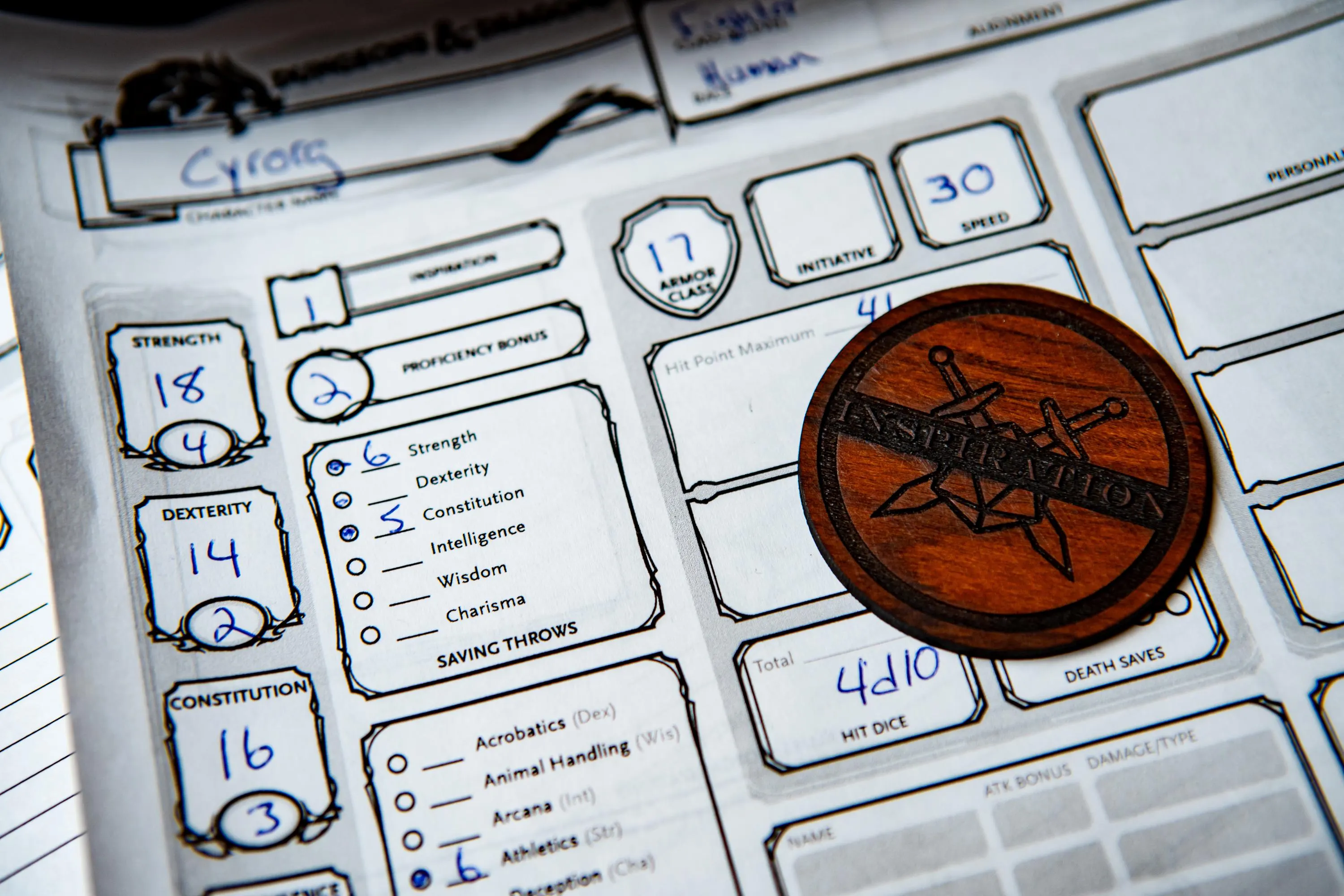 D&D Inspiration Token - Image 4
