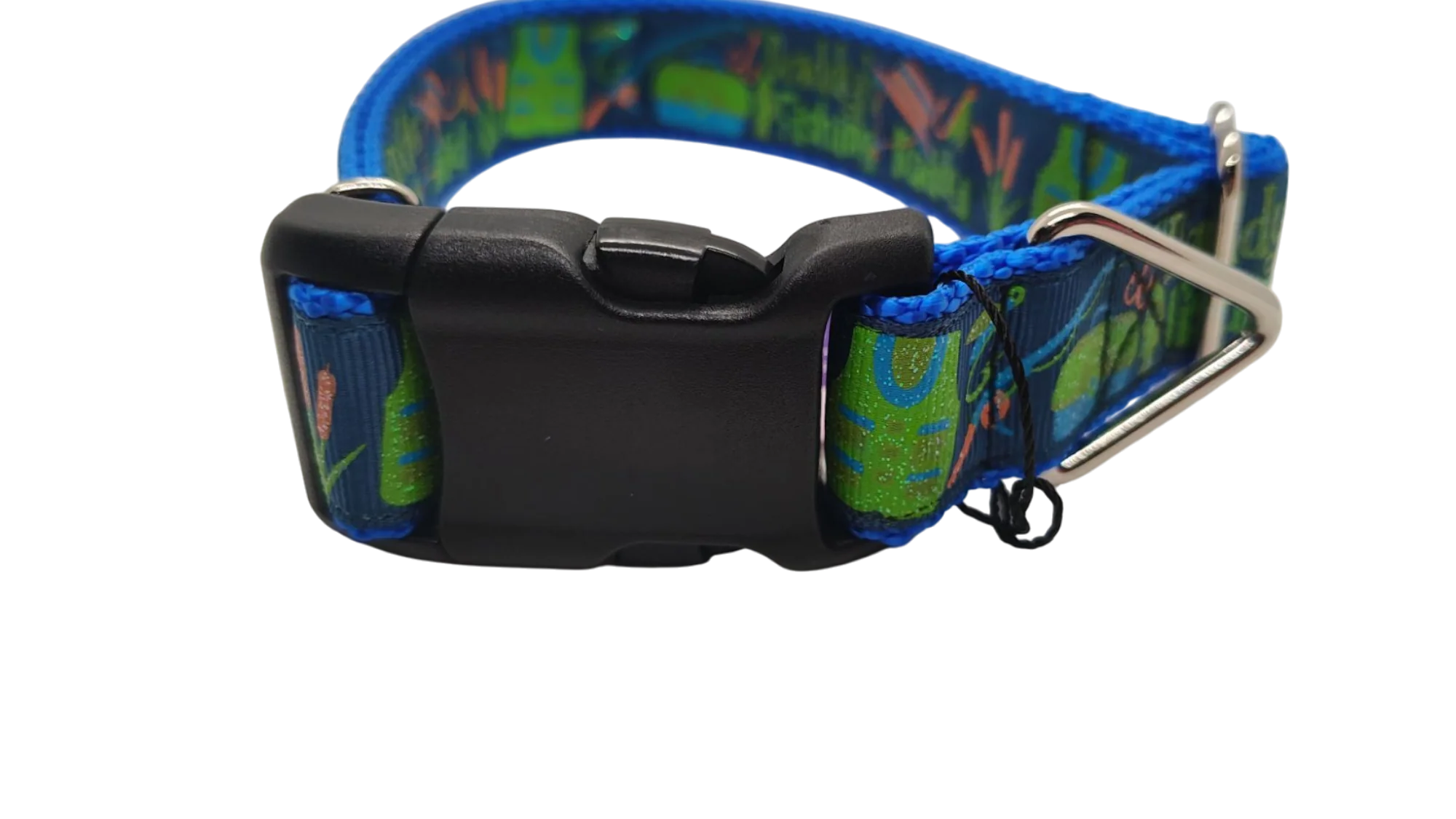 Daddy's Fishing Buddy Nylon Dog Collar - Image 2