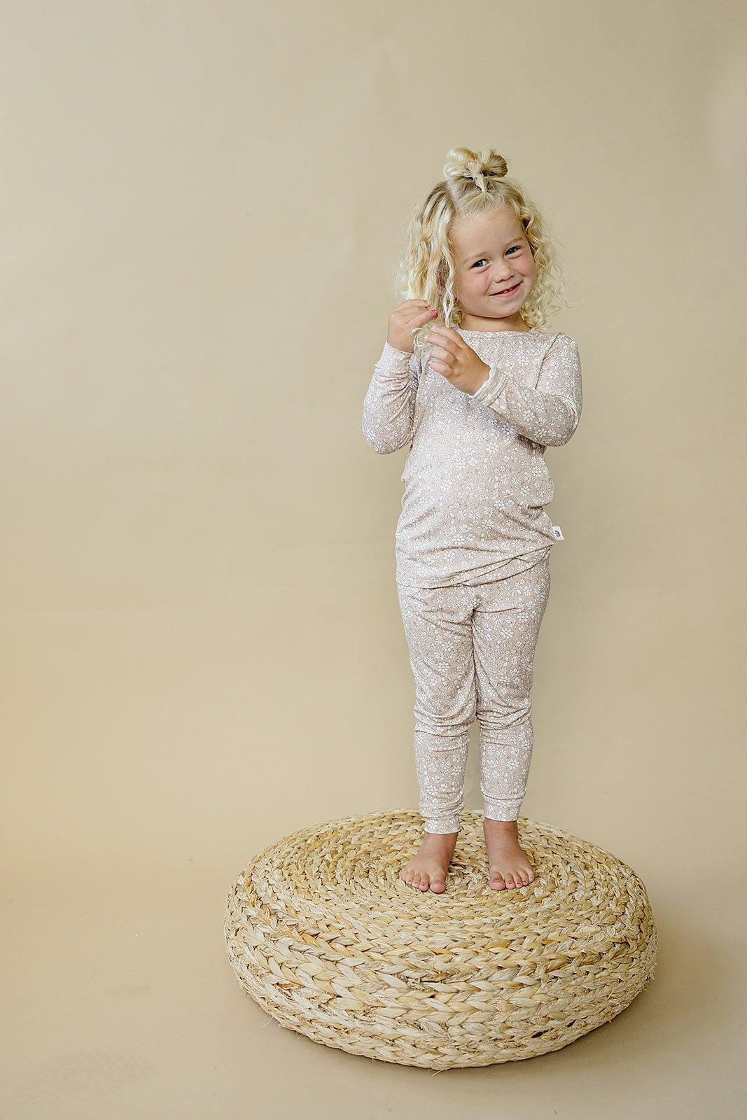 Dainty Ditsy 2pc Bamboo Pajamas - Image 3
