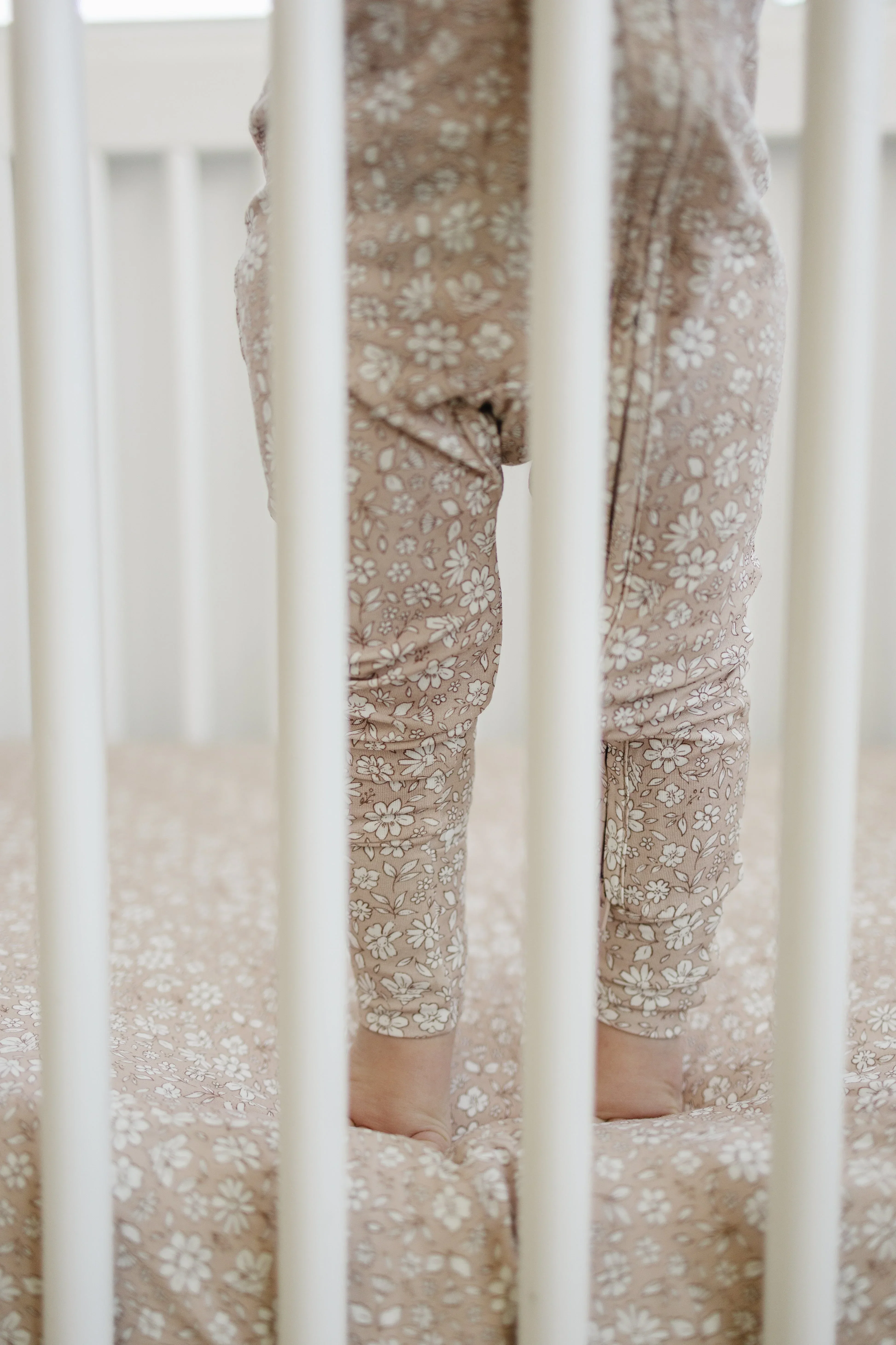 Dainty Ditsy Bamboo Crib Sheet - Image 10