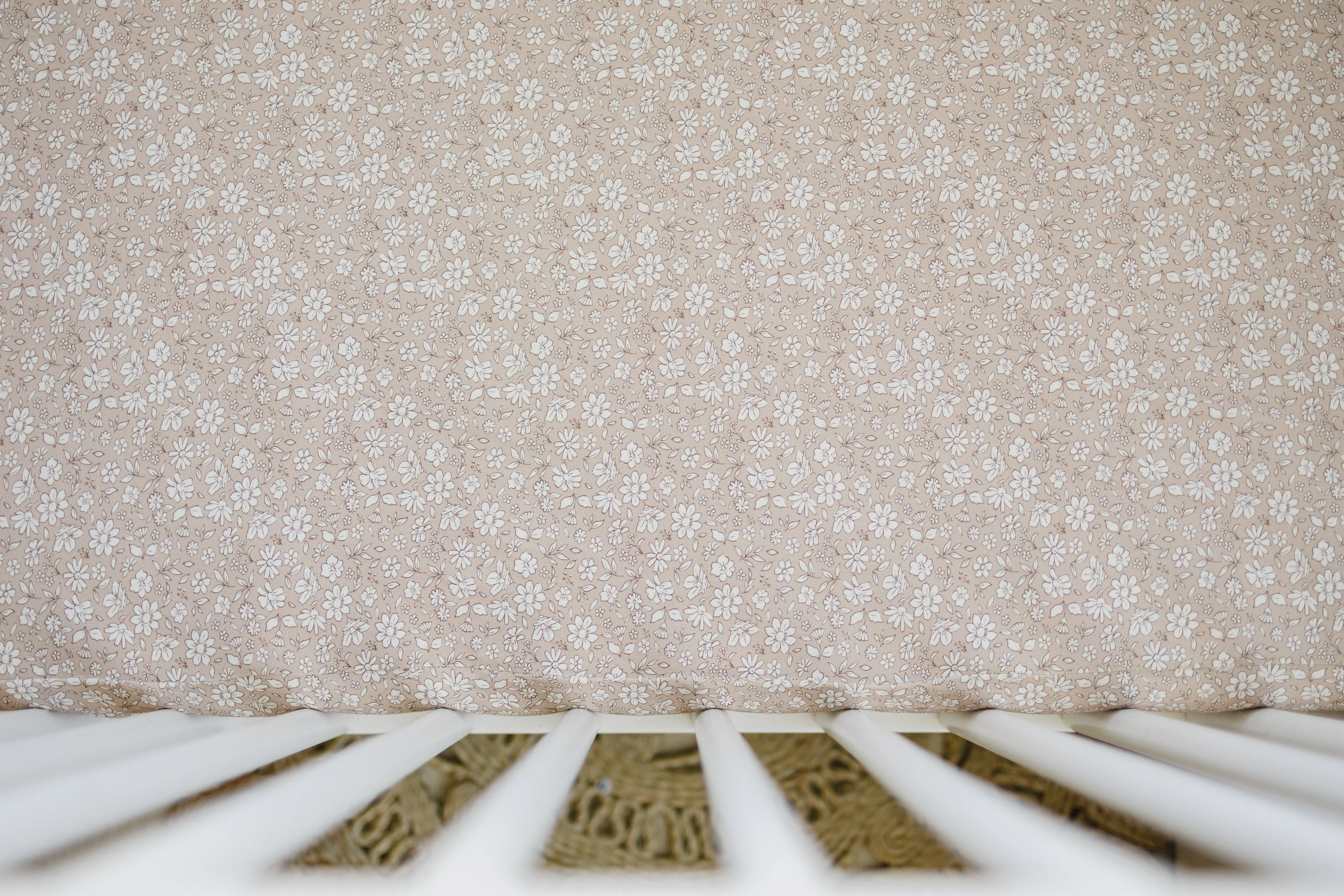 Dainty Ditsy Bamboo Crib Sheet - Image 9