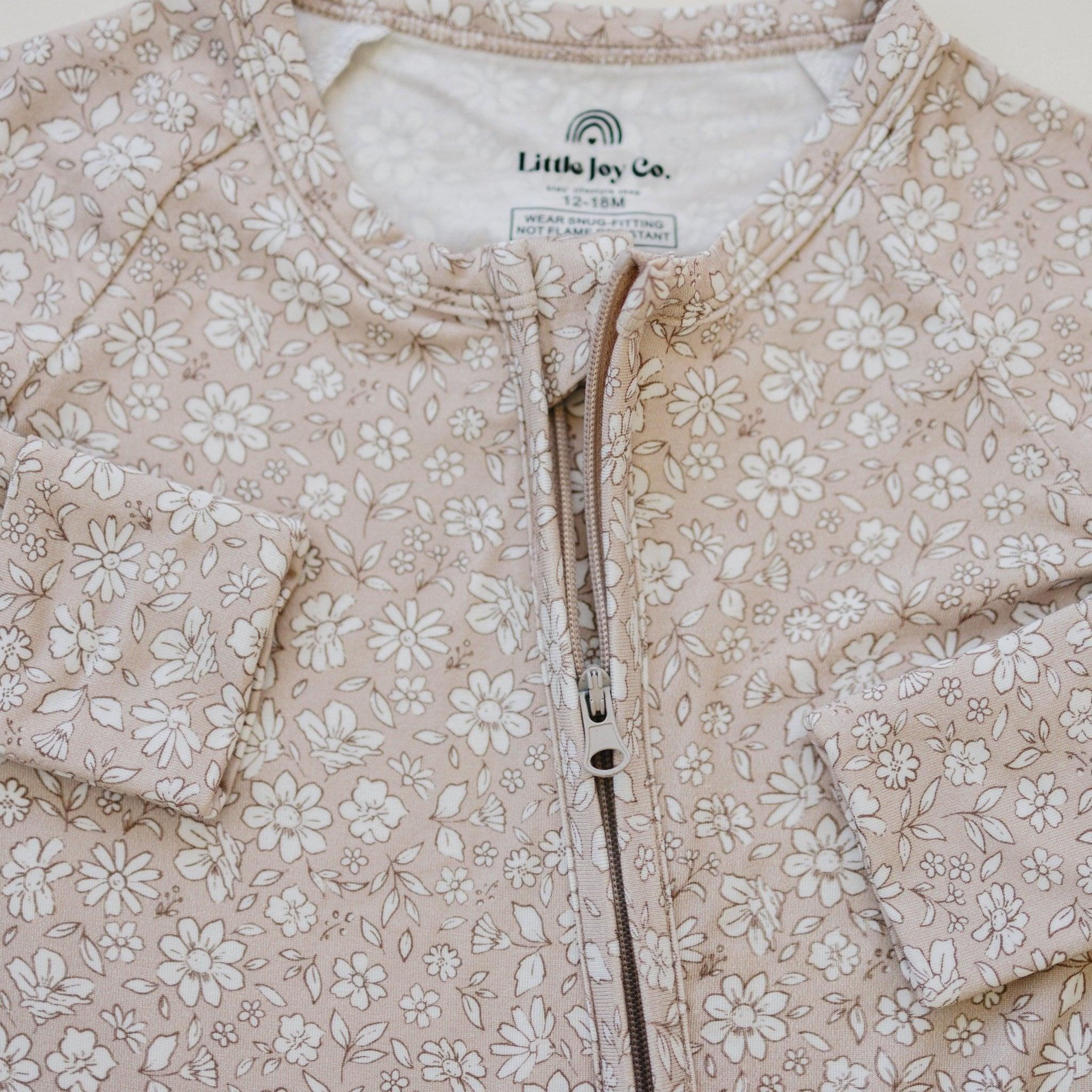 Dainty Ditsy Bamboo Zippy Romper - Image 10