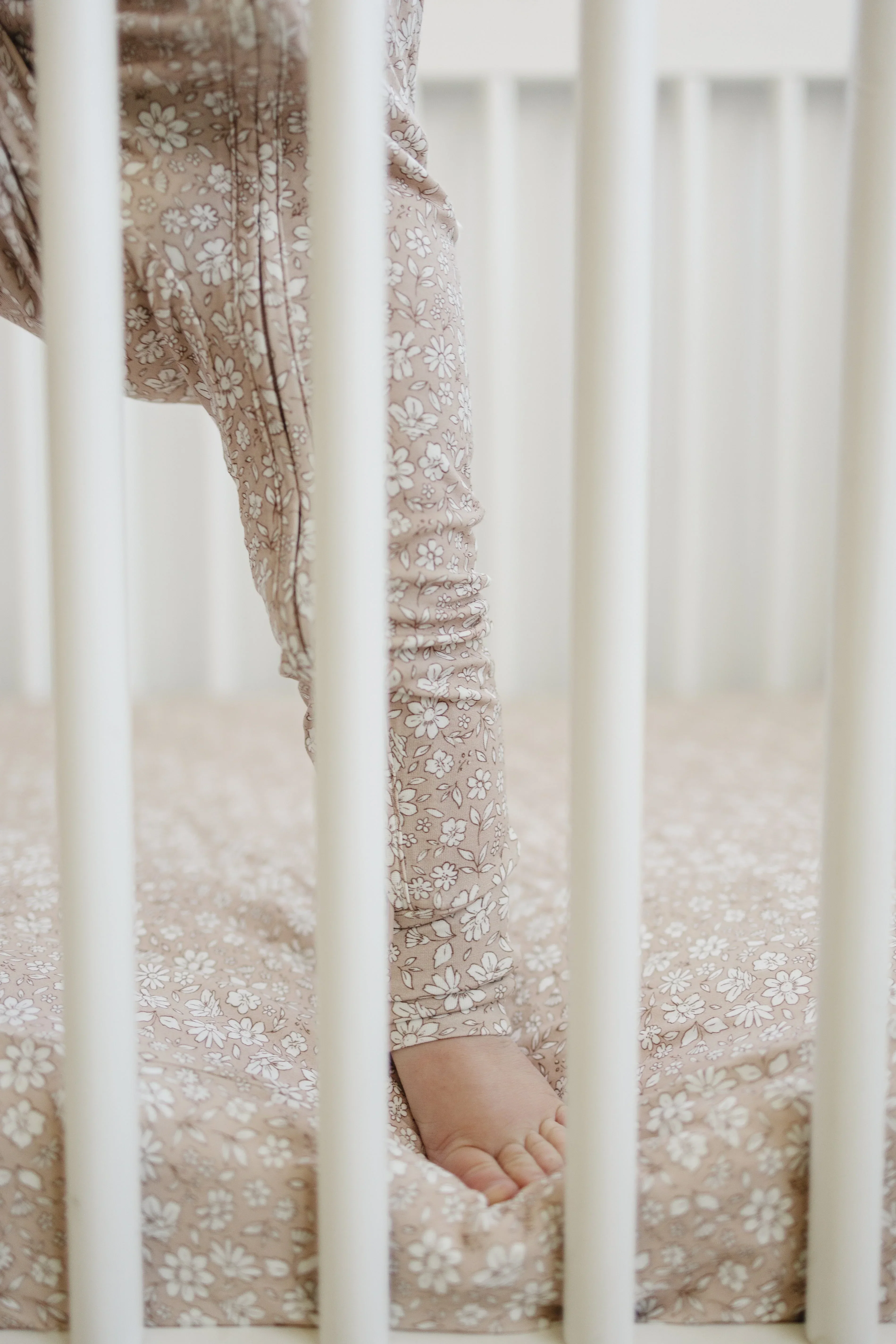 Dainty Ditsy Bamboo Zippy Romper - Image 6
