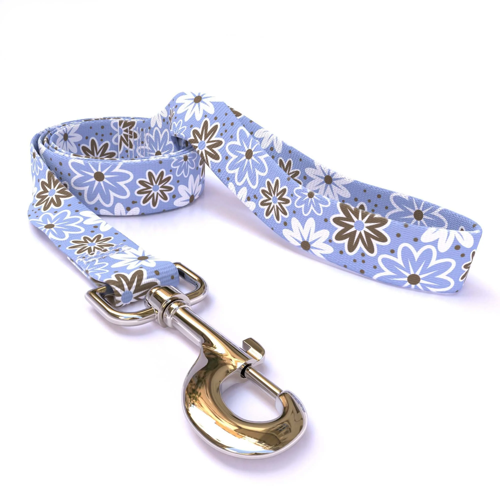 Daisy Chain Blue Dog Leash - Image 2