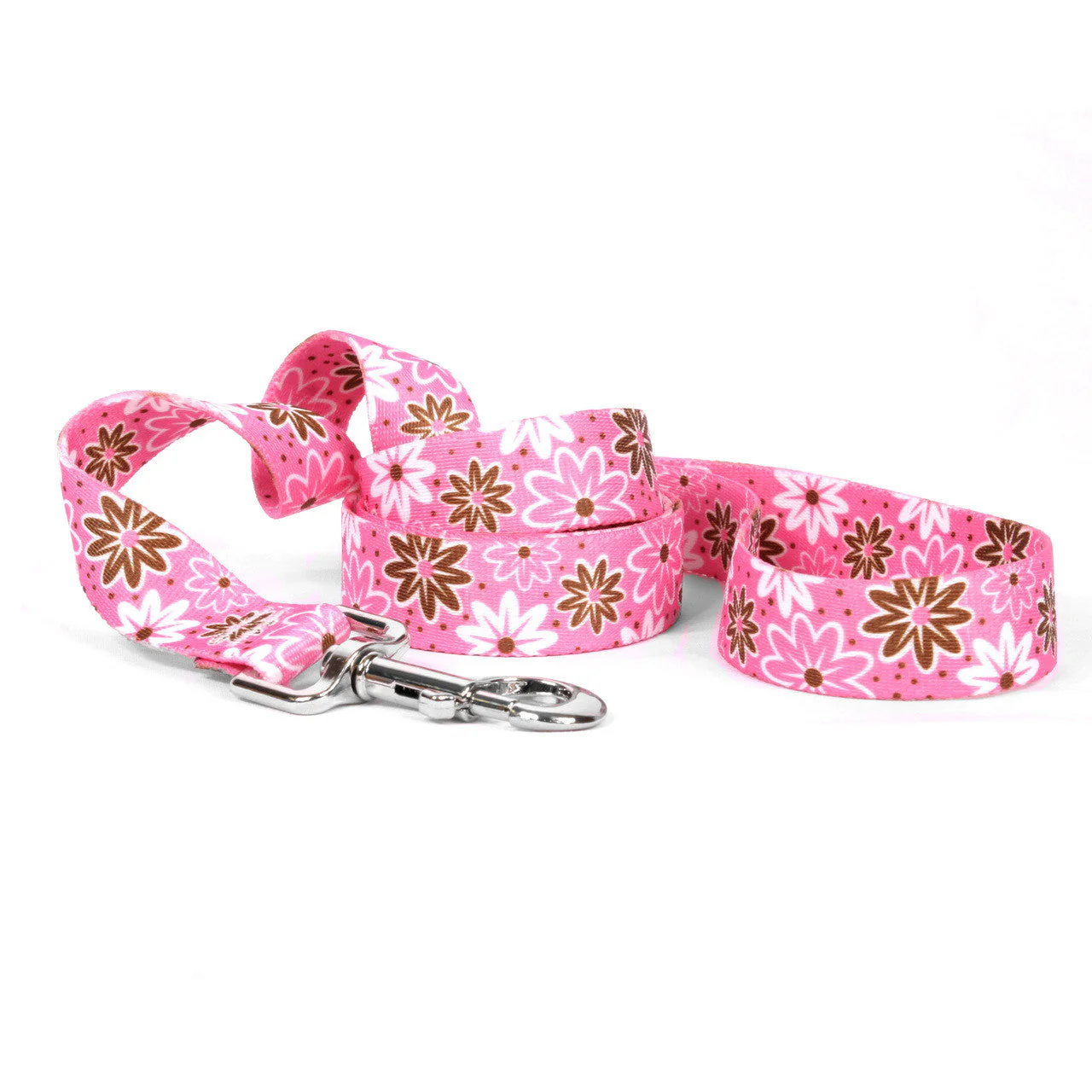 Daisy Chain Pink Dog Leash - Image 2