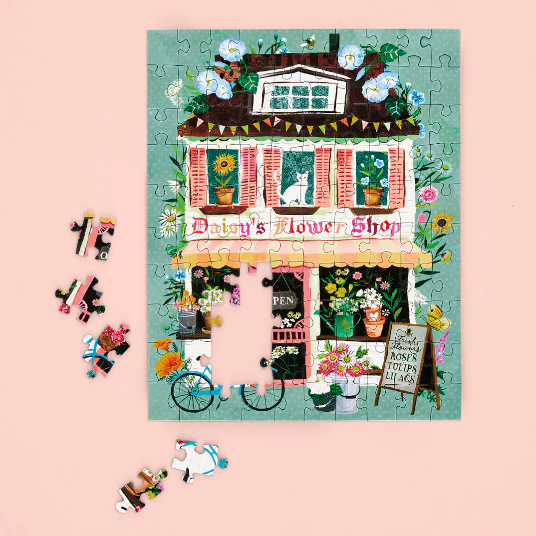 Daisy's Flower Shop 100 Piece Puzzle Snax - Image 2