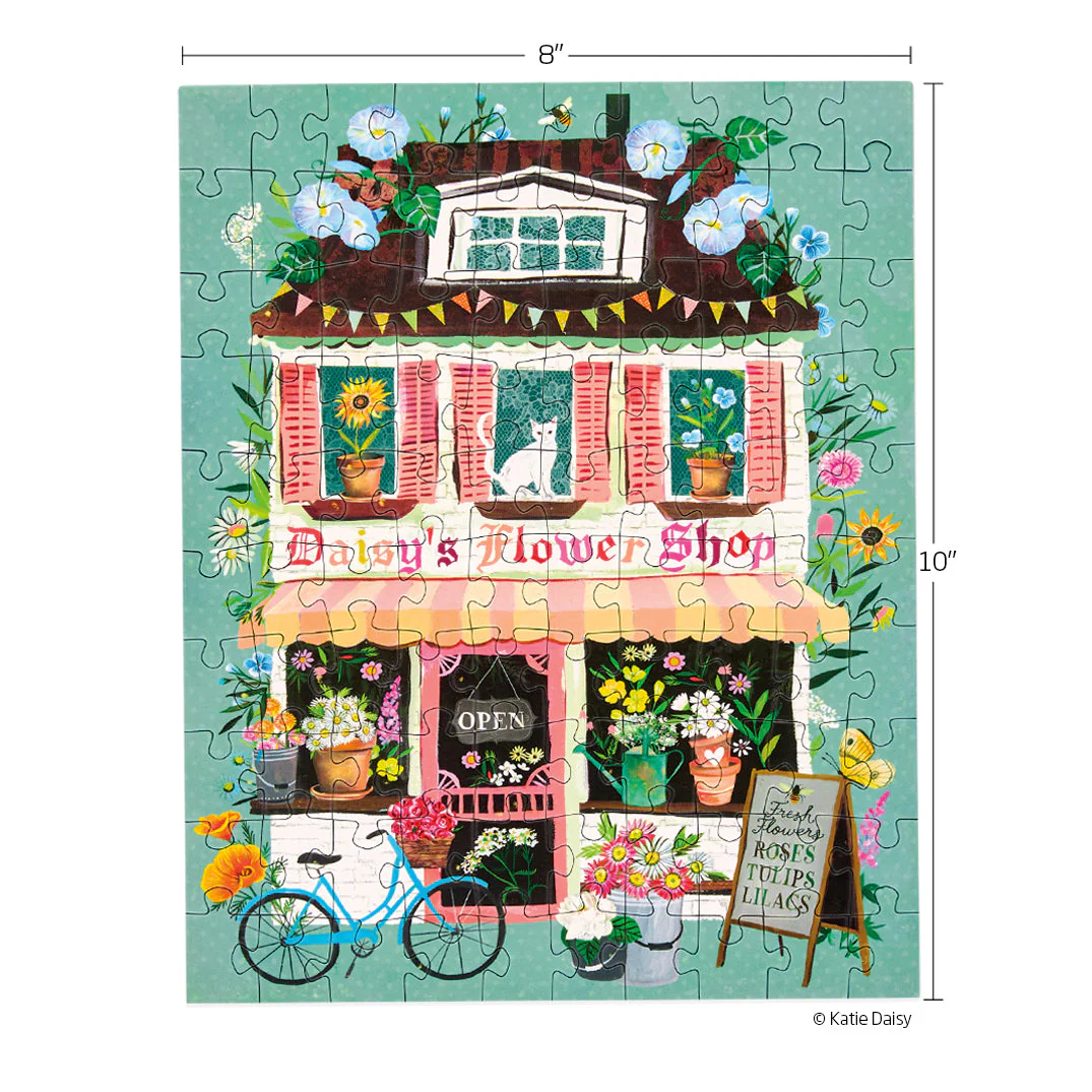 Daisy's Flower Shop 100 Piece Puzzle Snax - Image 3