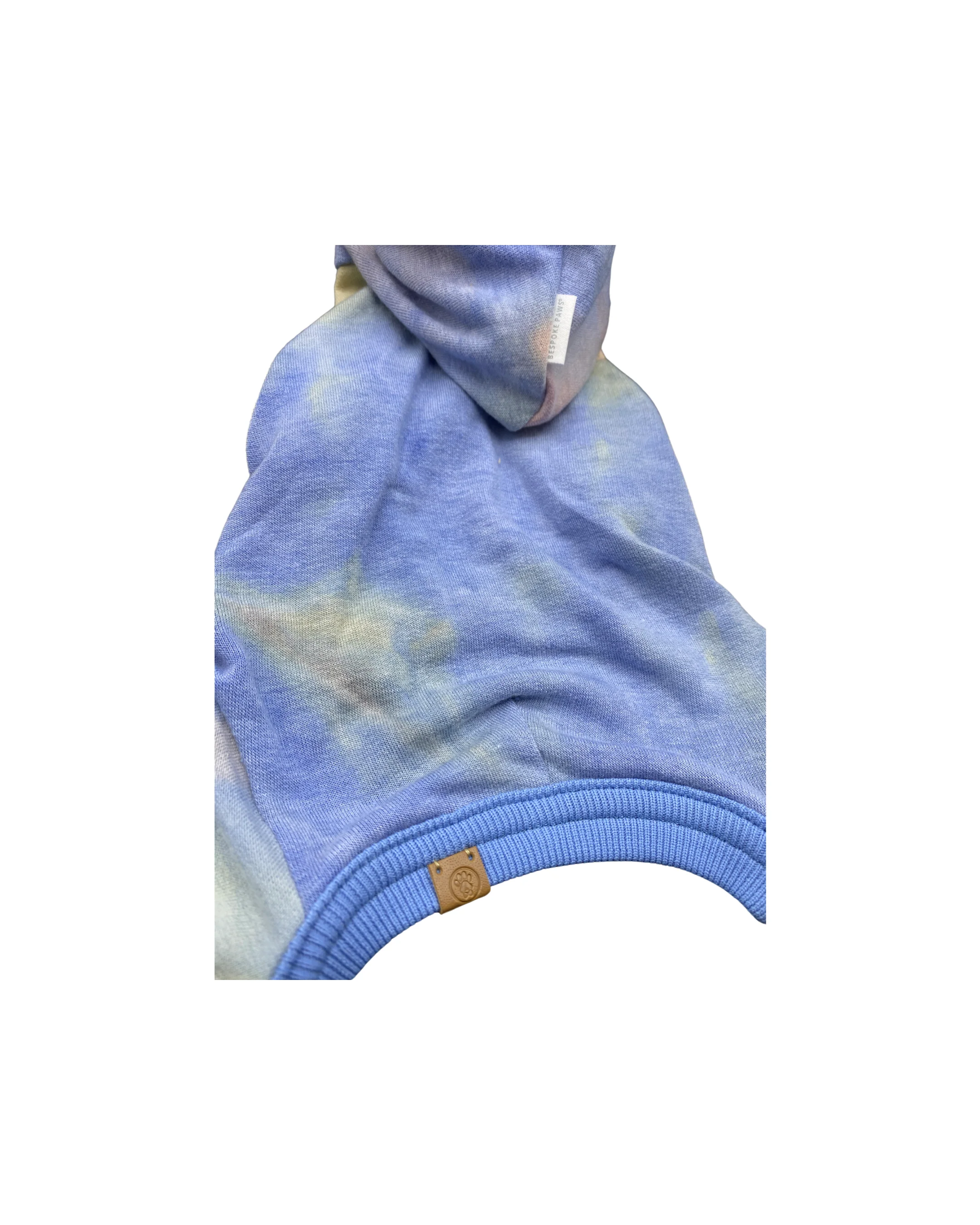 'Dale' Rainbow Tie-Dye Hooded Onesie - Image 4