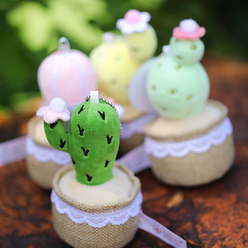 Dancing Cactus Plush Toy Succulent Potted Decoration - Image 2