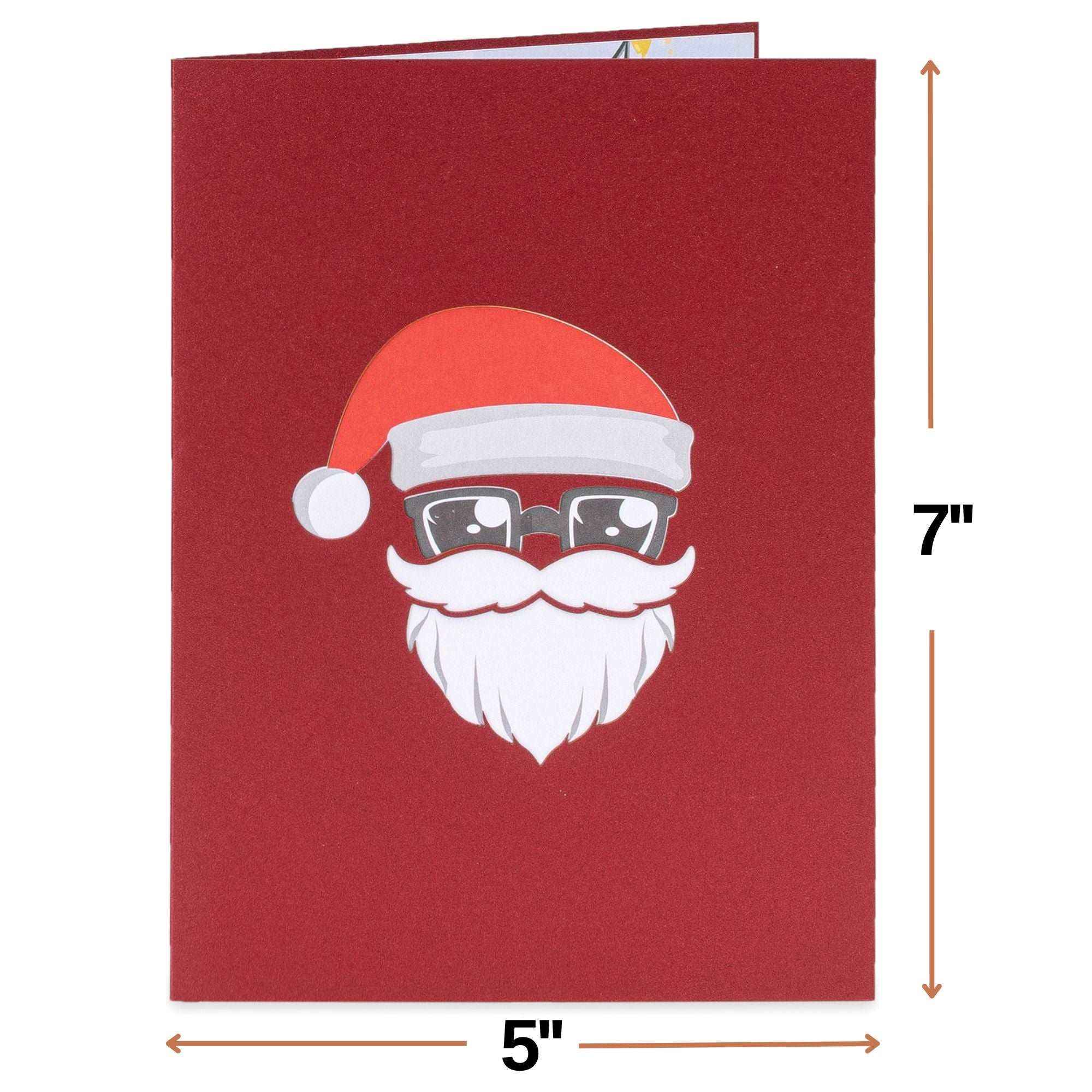 Dancing Santa Pop Up Christmas Card - Image 2