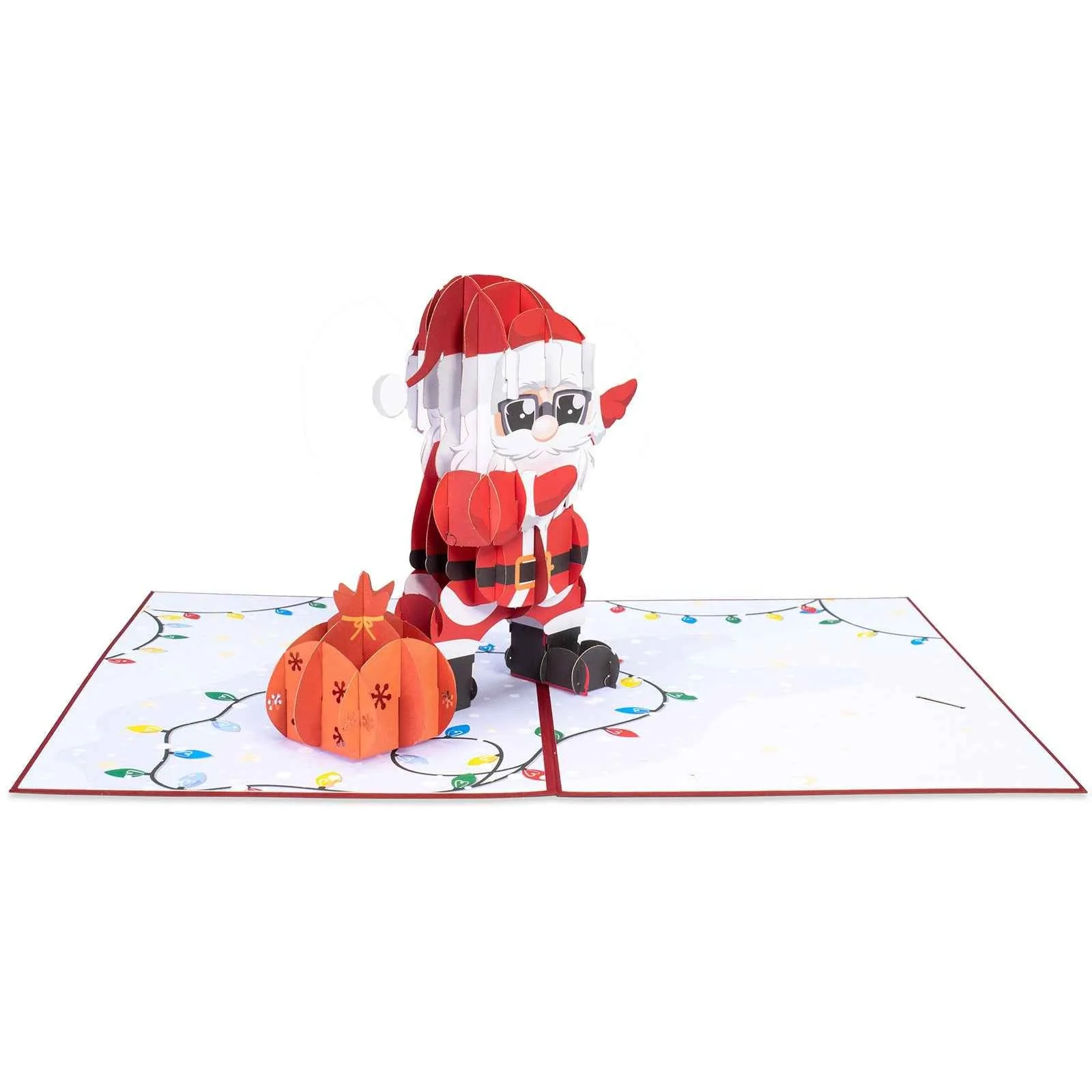 Dancing Santa Pop Up Christmas Card - Image 5