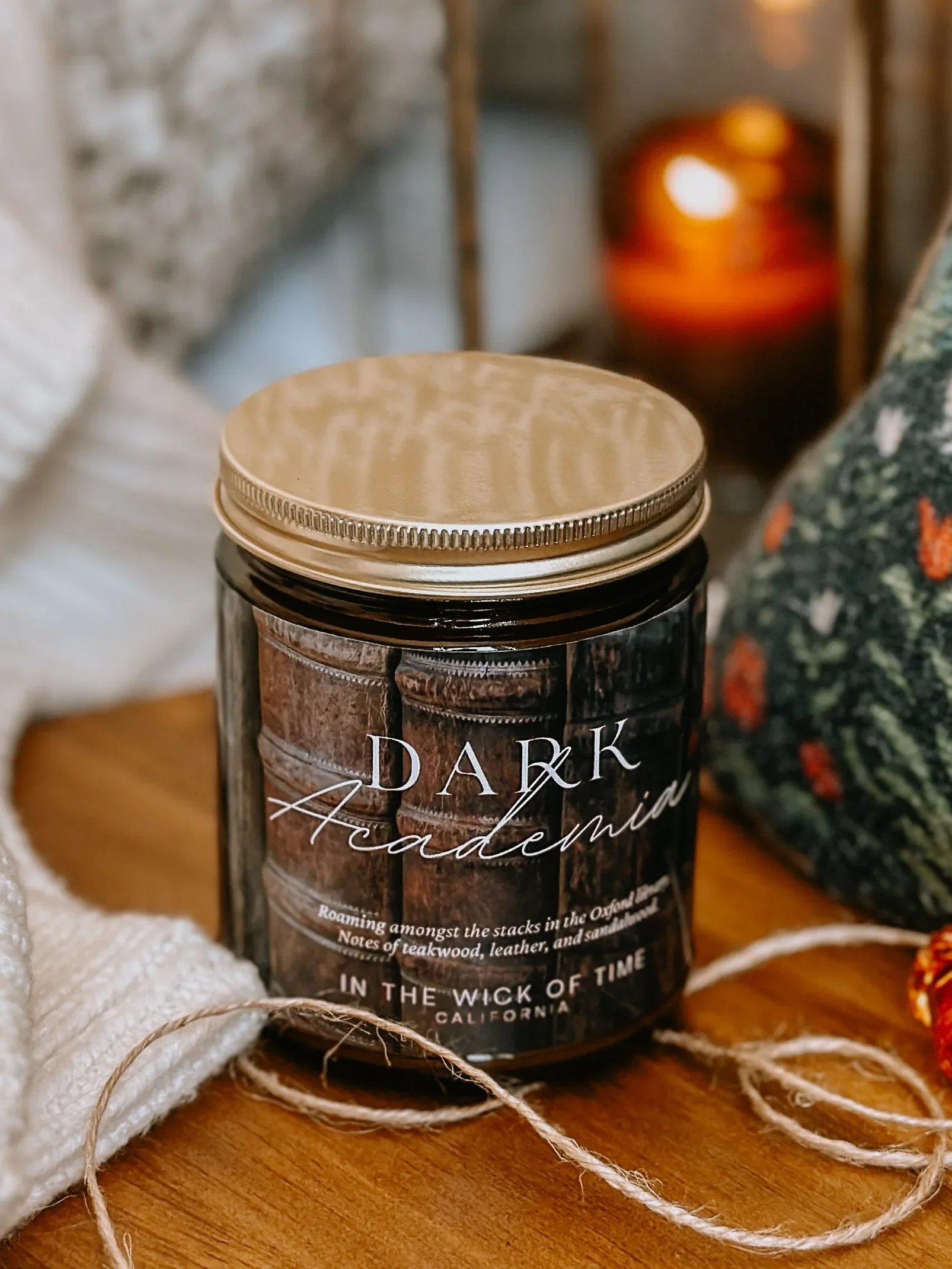 Dark Academia Candle - Image 6