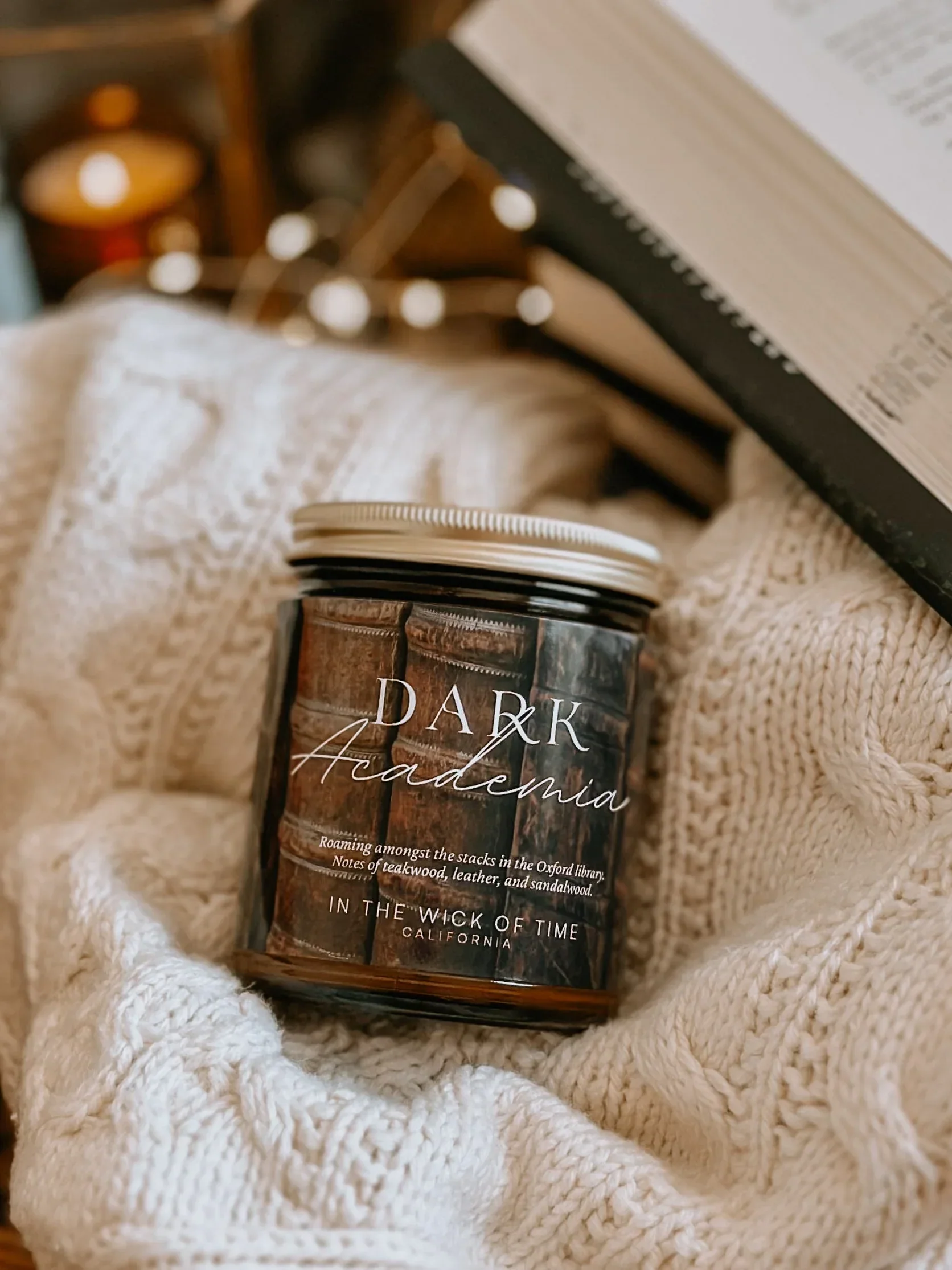 Dark Academia Candle - Image 7