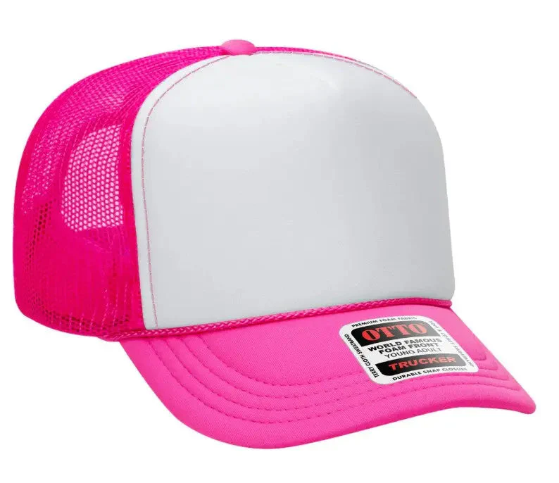 Darlin' Text Adult Otto Foam Trucker Hat - Image 31