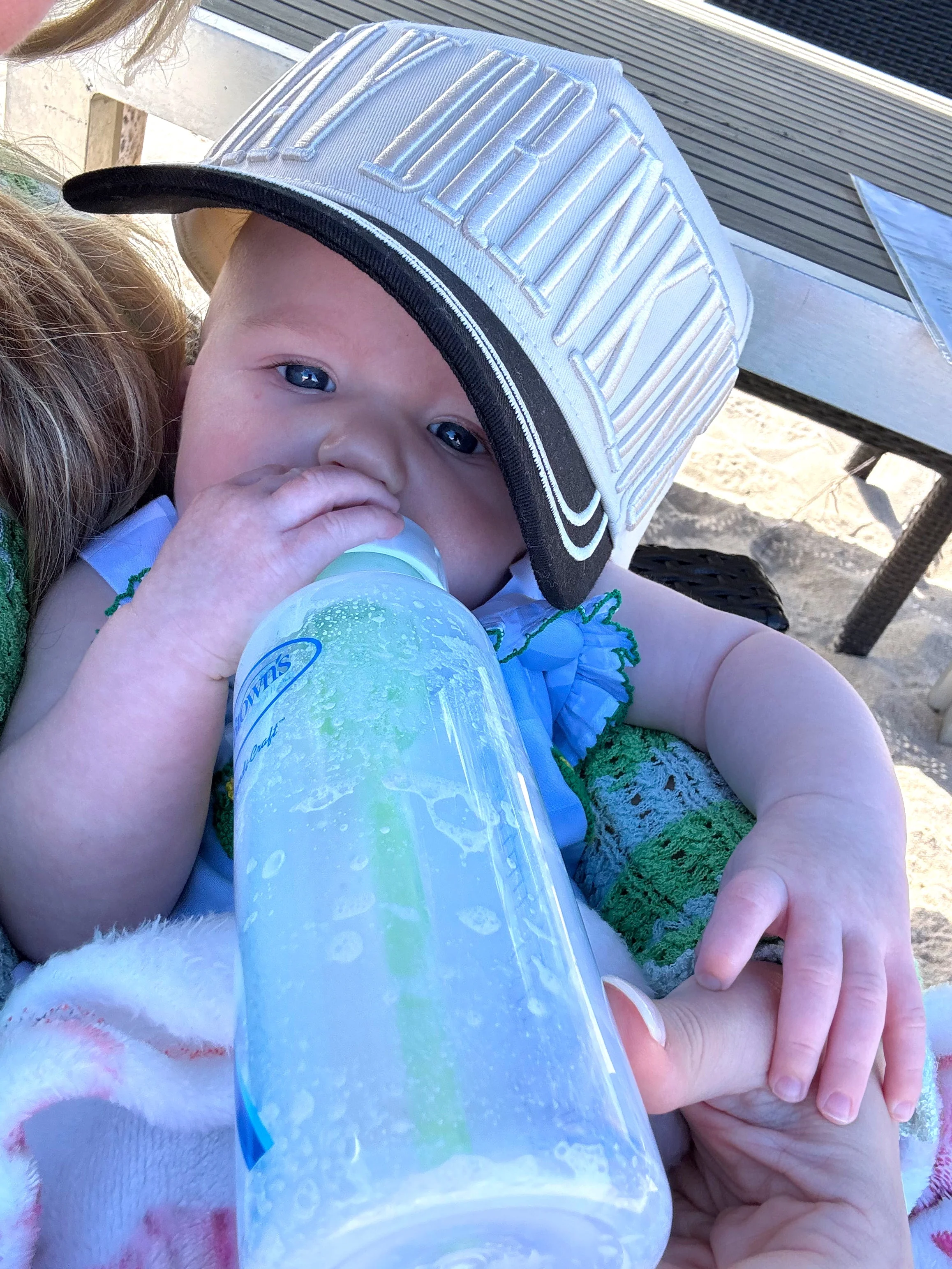 Day Drinking - Black Vintage Trucker Hat - Image 6