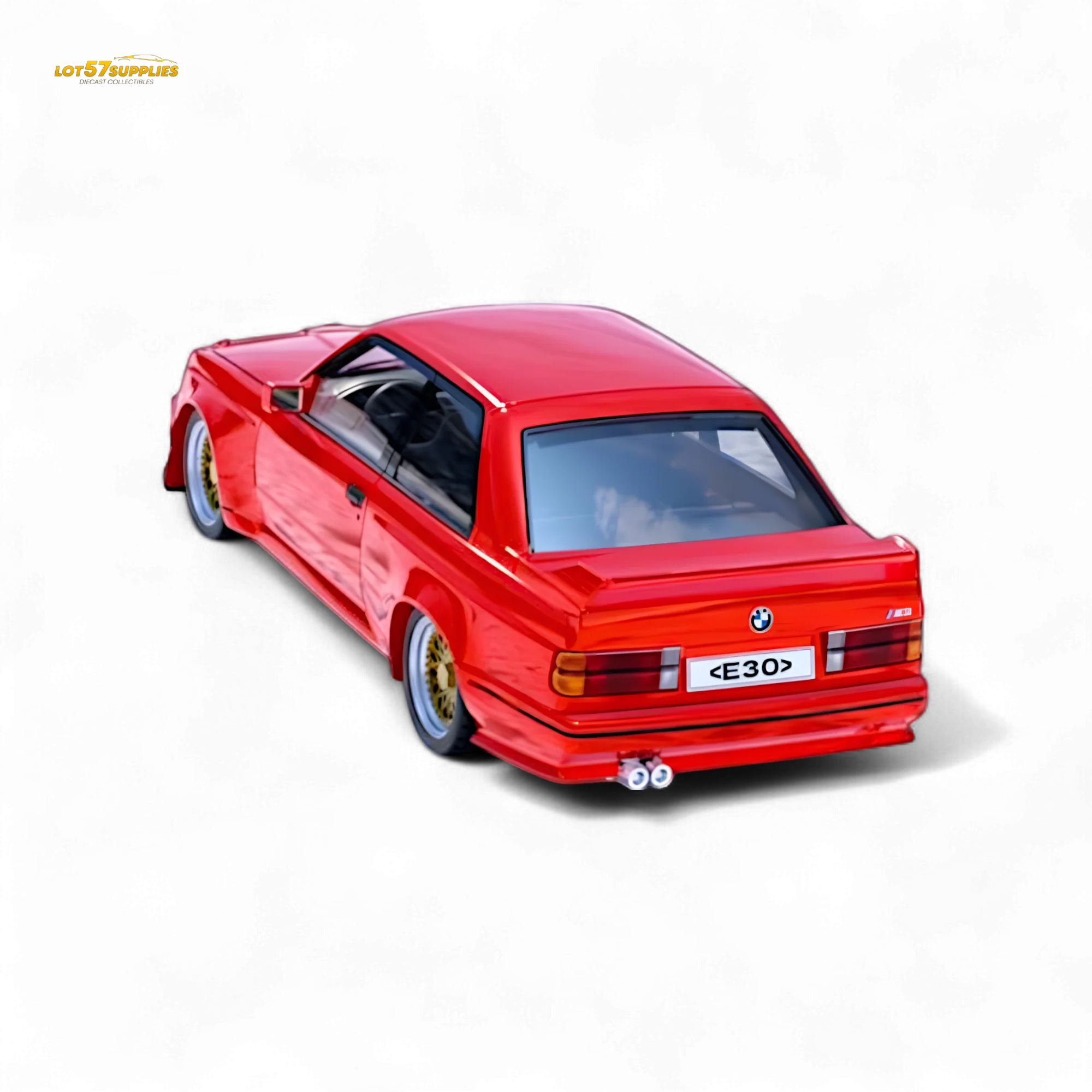 DCM BMW M3 E30 Red 1:64 - Image 3