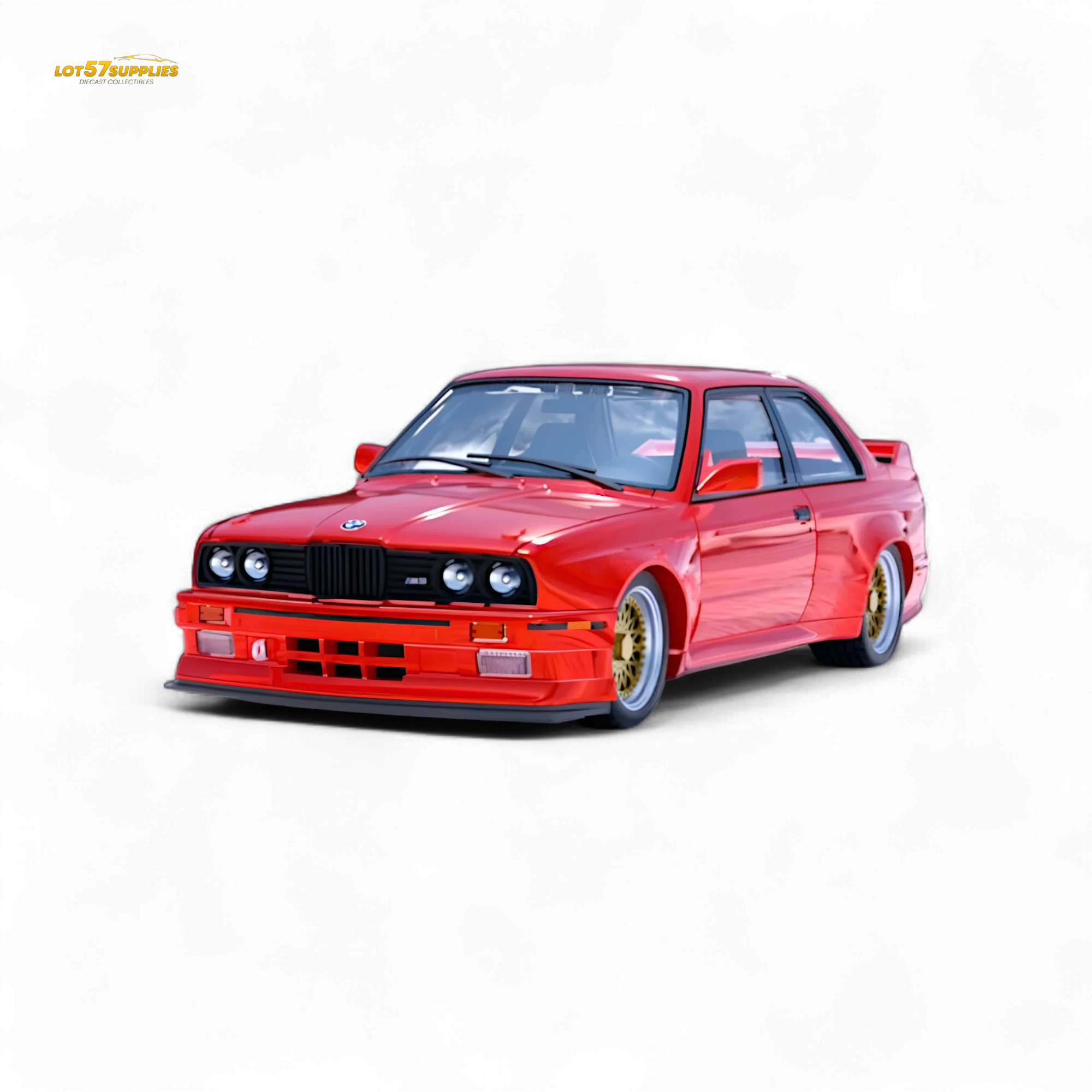 DCM BMW M3 E30 Red 1:64 - Image 4