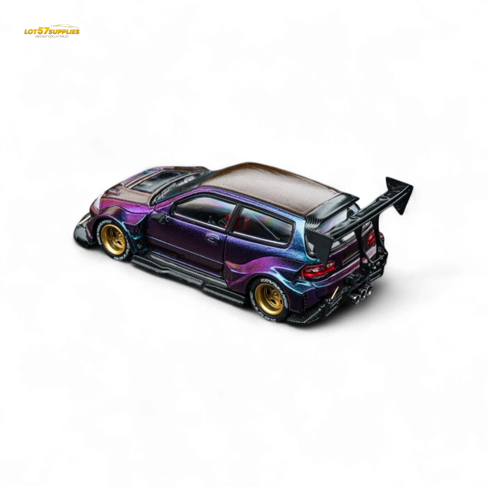 DCM Honda EG6 Hatchback Chameleon 1:64 - Image 3