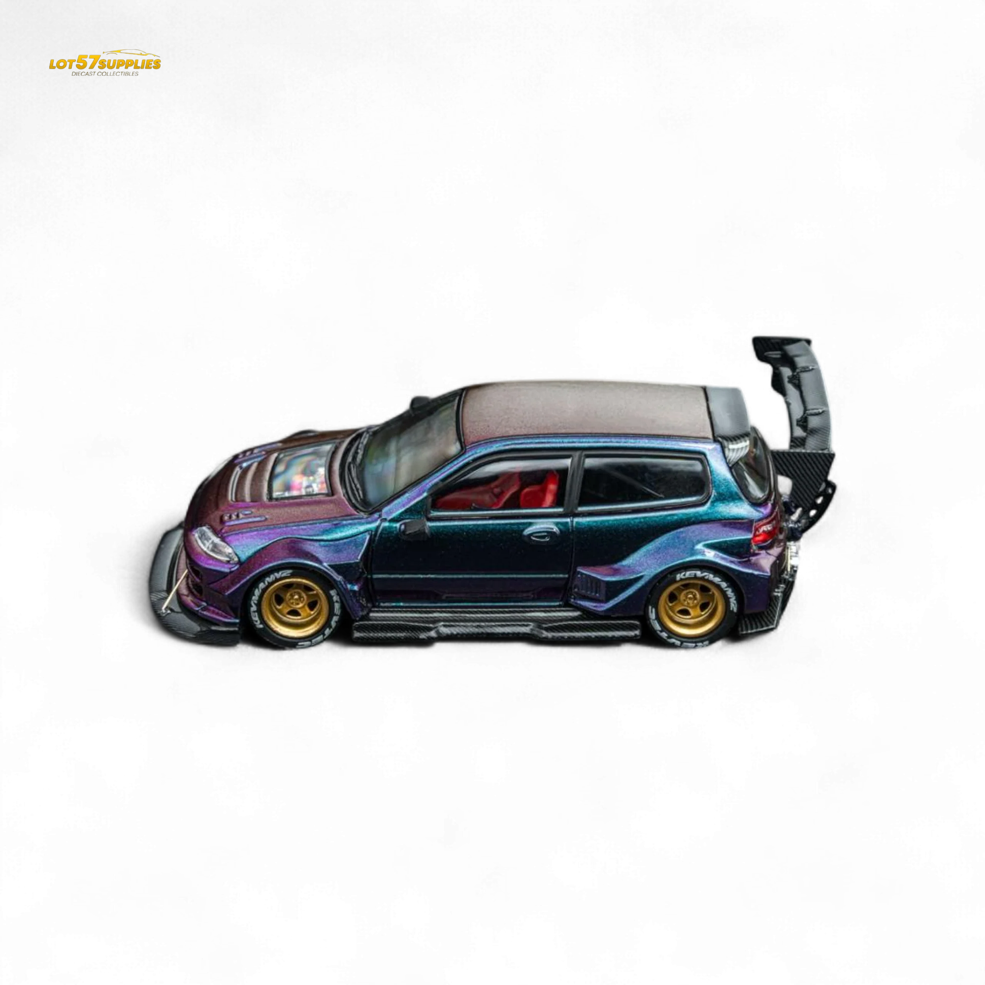 DCM Honda EG6 Hatchback Chameleon 1:64 - Image 4