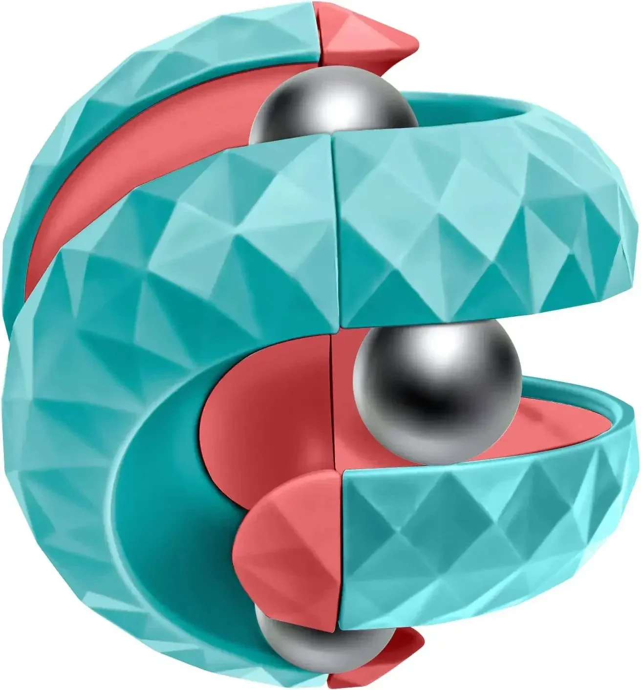 Decompression Orbit Ball Cube Fidget Toy – Anti-Stress Sensory Spinner Toy for Kids, Teens & Adults | Focus & Anxiety Relief Gift - Image 10
