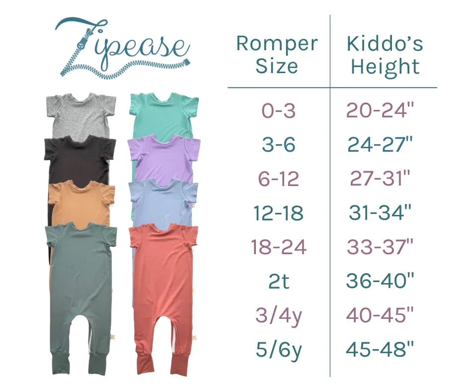 Deep Teal Bamboo Lyocell Zip Romper - Image 6