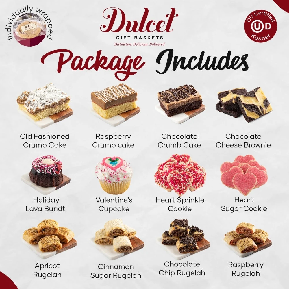 Deluxe Cupcake Combo Heart Love Gift Box - Image 6