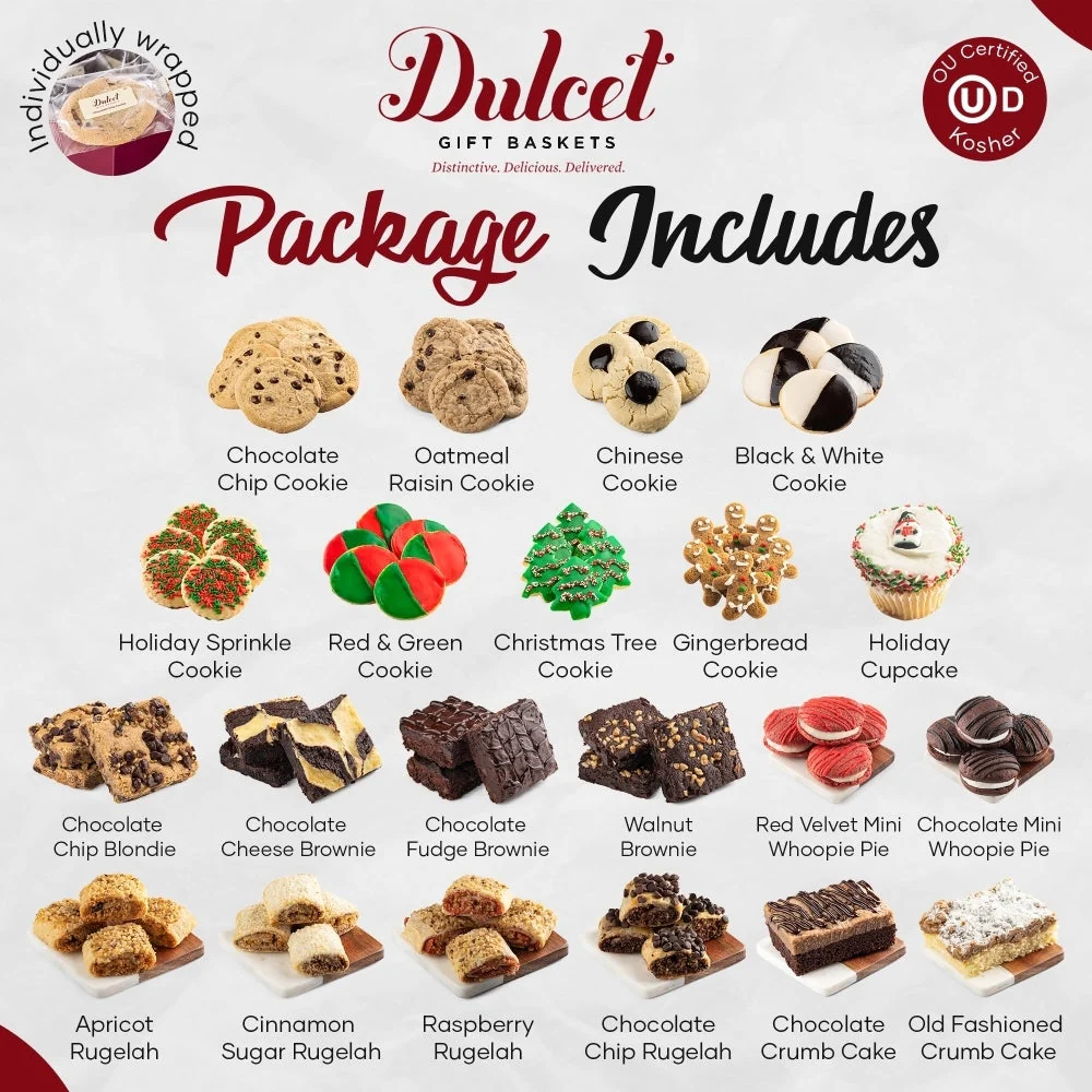 Deluxe Holiday Treats Gift Tower - Image 6