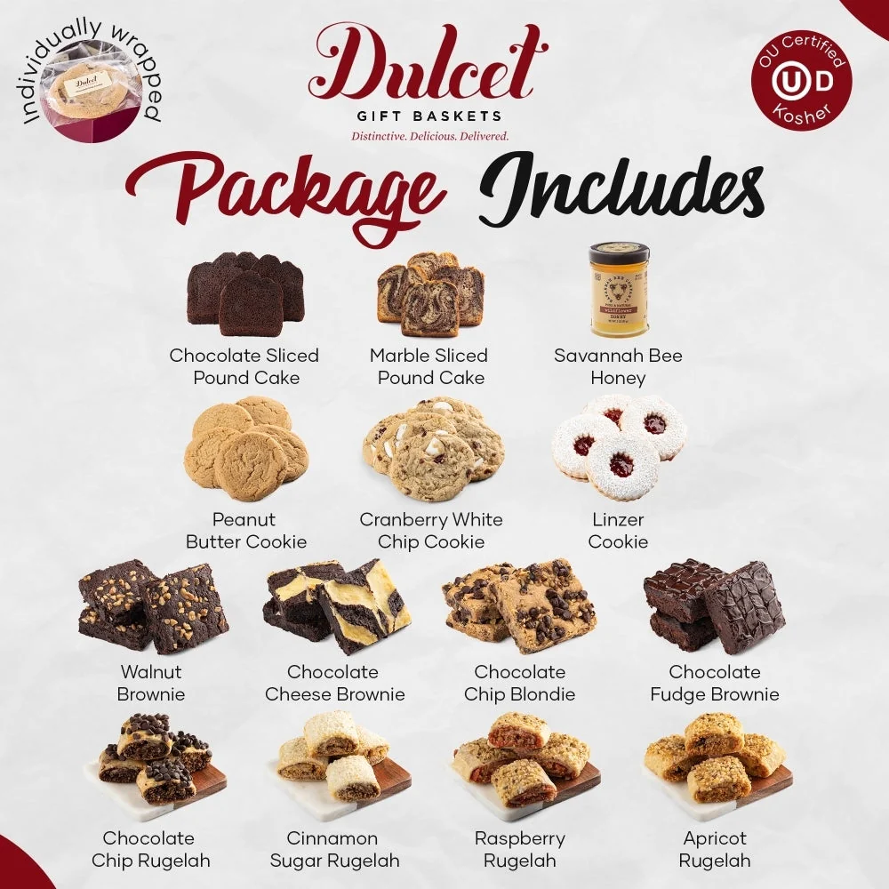Deluxe Honey & Pastry Gift Tin - Image 14