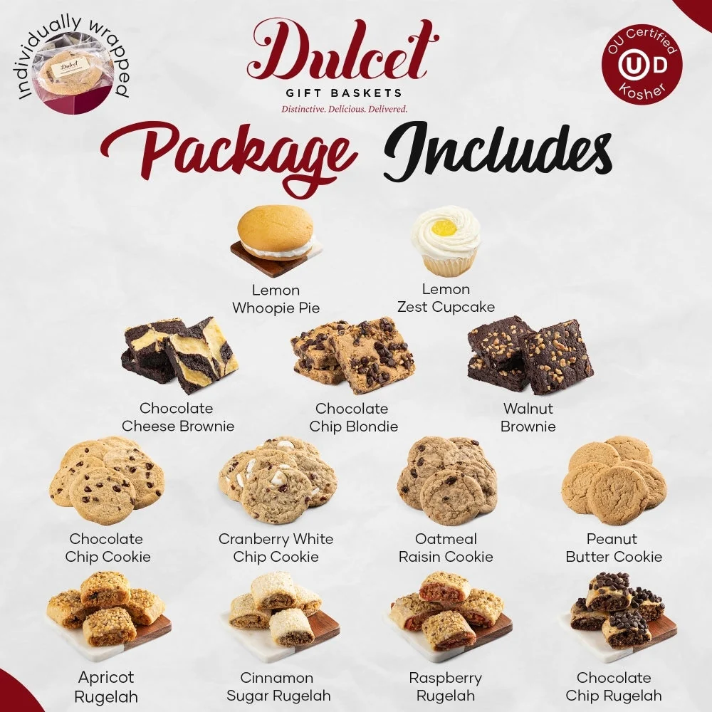 Deluxe Sweet Treats Wicker Basket - Image 5
