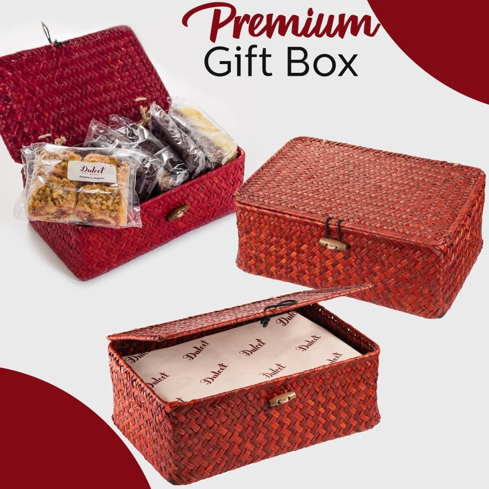 Deluxe Sweet Treats Wicker Basket - Image 6